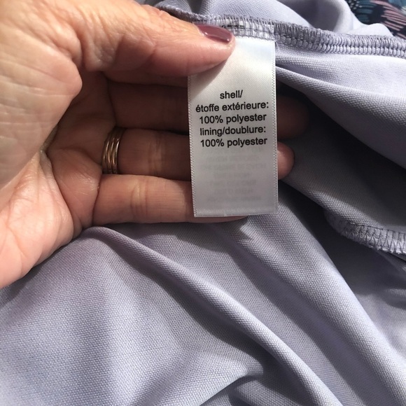 Maurices Romantic Purple Floral Dress Sz XS EUC - Picture 7 of 8